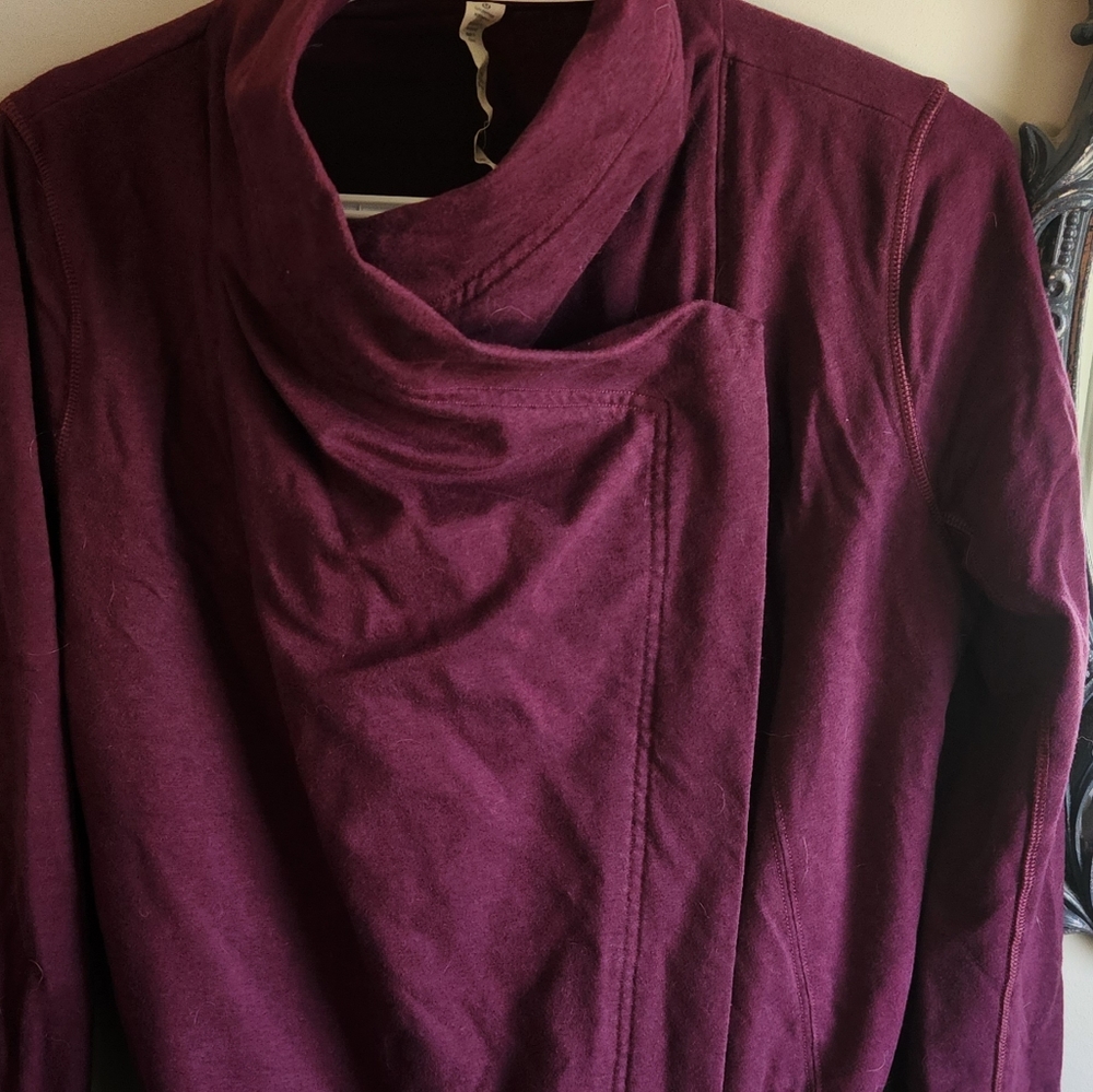 lululemon athletica Burgundy Cardigan